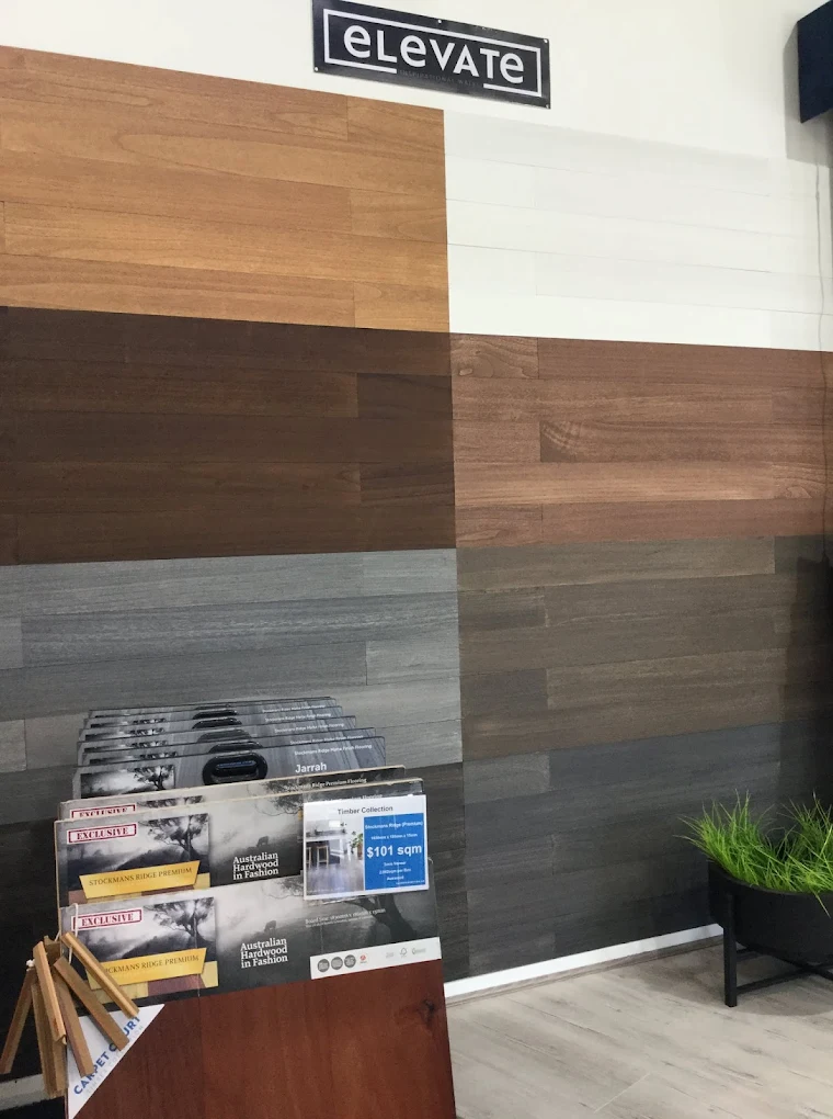 Stockmans Ridge Premium Australian hardwood flooring display — Auswood Melbourne